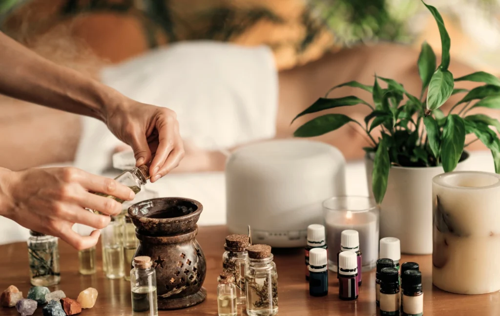 L'Aromathérapie L'Art de se Soigner par les Huiles Essentielles